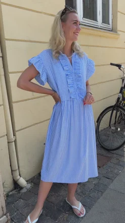 Say INA Copenhagen Kjole - Amelia - Pink Striped