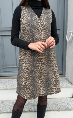 Say INA Copenhagen Kjole - Ania Spencer - Leopard