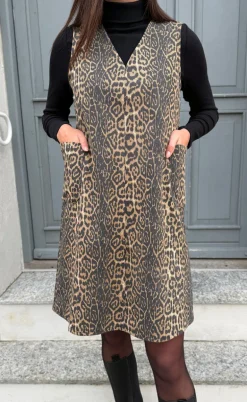 Say INA Copenhagen Kjole - Ania Spencer - Leopard