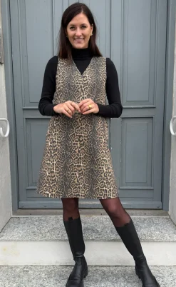 Say INA Copenhagen Kjole - Ania Spencer - Leopard