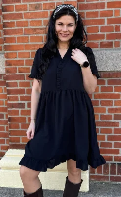 Say INA Copenhagen Kjole - Catja Summer - Black