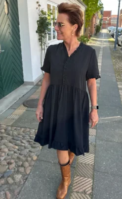 Say INA Copenhagen Kjole - Catja Summer - Black