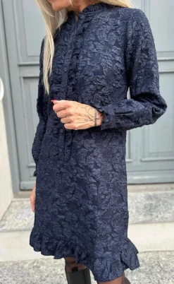 Say INA Copenhagen Kjole - Roxie - Navy Blue