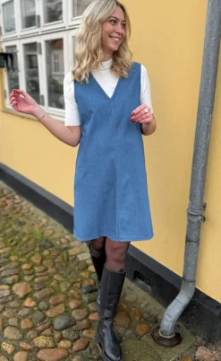 Say INA Copenhagen Kjole - Ania Spencer - Light Blue Denim