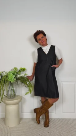 Say INA Copenhagen Kjole - Ania Spencer - Light Blue Denim