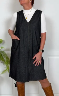 Say INA Copenhagen Kjole - Ania Spencer - Grey / Black Denim