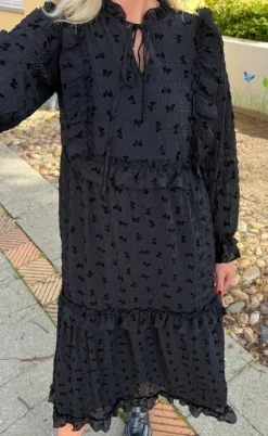 Say INA Copenhagen Kjole - Elina - Black Bows