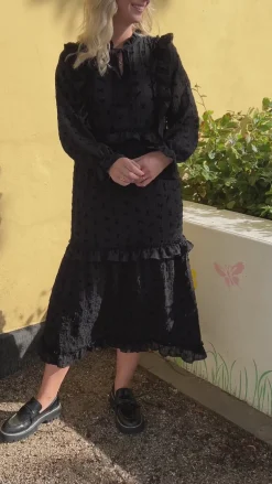 Say INA Copenhagen Kjole - Elina - Black Bows