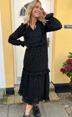 Say INA Copenhagen Kjole - Elina - Black Bows