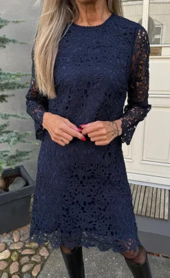 Say INA Copenhagen Kjole - Mira - Navy Blue