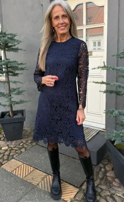 Say INA Copenhagen Kjole - Mira - Navy Blue