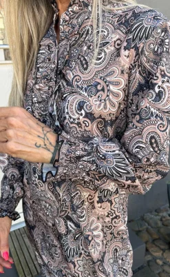 Say INA Copenhagen Kjole - Paulina - Mixed Paisley