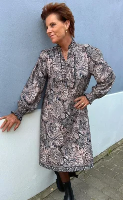 Say INA Copenhagen Kjole - Paulina - Mixed Paisley