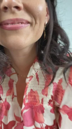 Say INA Copenhagen Kjole - Amara - Pink Flowers