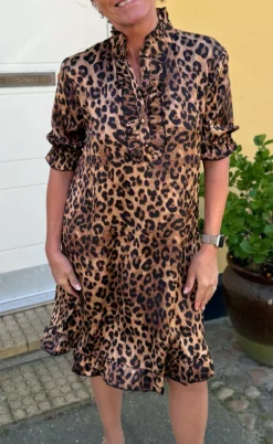 Say INA Copenhagen Kjole - Philine - Leopard