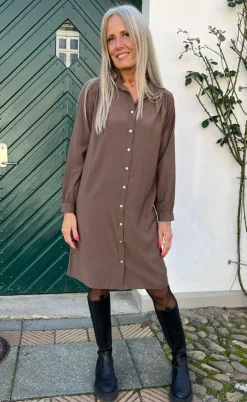 Say INA Copenhagen Kjole - Tina - Dark Brown
