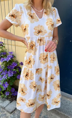 Say INA Copenhagen Kjole - Lily - Sun Flower