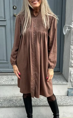 Say INA Copenhagen Kjole - Loui - Brown