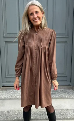 Say INA Copenhagen Kjole - Loui - Brown