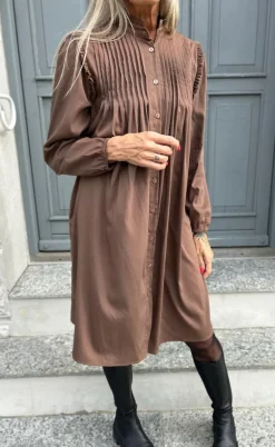 Say INA Copenhagen Kjole - Loui - Brown