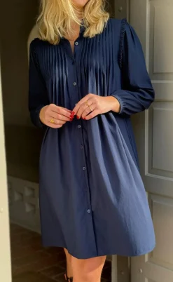 Say INA Copenhagen Kjole - Loui - Navy Blue