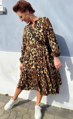 Say INA Copenhagen Kjole - Maiken - Leopard
