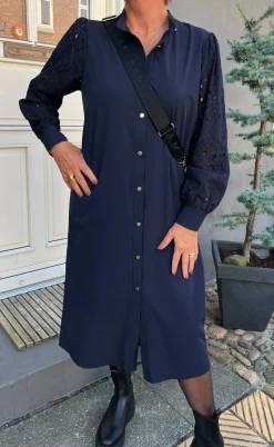 Say INA Copenhagen Kjole - Demi - Navy Blue