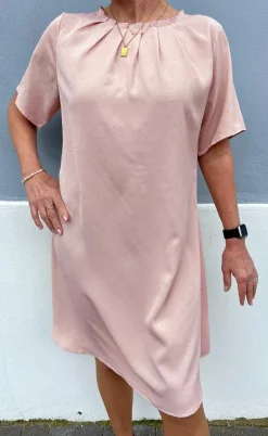 Say INA Copenhagen Kjole - Vicky Rhinestone - Rose