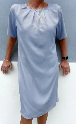 Say INA Copenhagen Kjole - Vicky Rhinestone - Blue