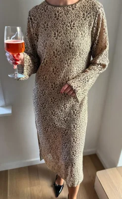 Say INA Copenhagen Kjole - Lanza - Beige/Brown