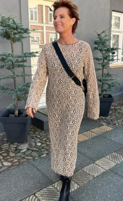 Say INA Copenhagen Kjole - Lanza - Beige/Brown