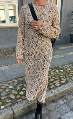 Say INA Copenhagen Kjole - Lanza - Beige/Brown