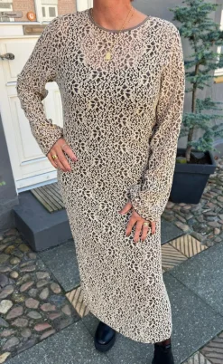 Say INA Copenhagen Kjole - Lanza - Beige/Brown