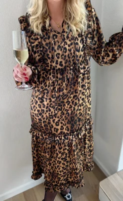 Say INA Copenhagen Kjole - Elina - Leopard
