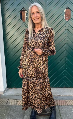 Say INA Copenhagen Kjole - Elina - Leopard