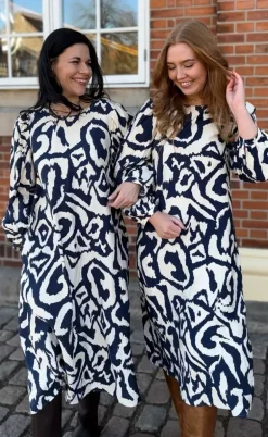 Say INA Copenhagen Kjole - Nia - Blue Art