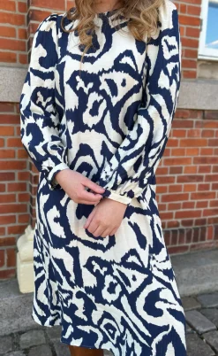 Say INA Copenhagen Kjole - Nia - Blue Art