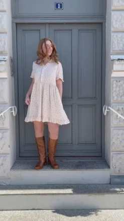 Say INA Copenhagen Kjole - Catja Summer - Blue