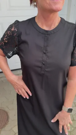 Say INA Copenhagen Kjole - Aria - Black