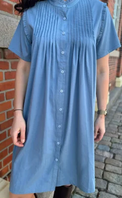 Say INA Copenhagen Kjole - Loui Summer - Blue