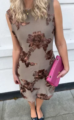 Say INA Copenhagen Kjole - Maria Short - Chocolate Bloom