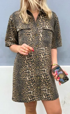 Say INA Copenhagen Kjole - Ciska - Leopard