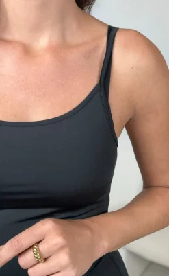 Say INA Copenhagen Kjole - Elena Slip - Black