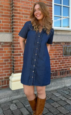 Say INA Copenhagen Kjole - Sophie - Denim Blue