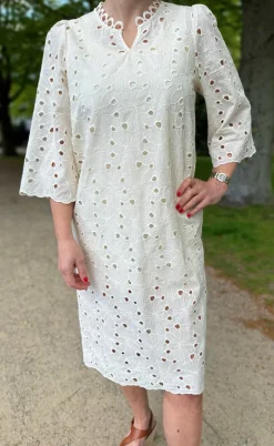 Say INA Copenhagen Kjole - Milla - Off White Lace