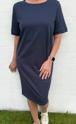 Say INA Copenhagen Kjole - Alva - Navy Blue