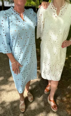 Say INA Copenhagen Kjole - Milla - Blue Lace