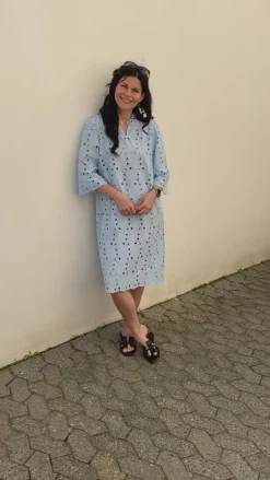 Say INA Copenhagen Kjole - Milla - Blue Lace