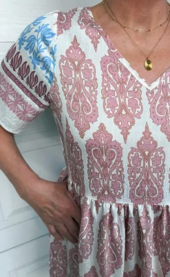 Say INA Copenhagen Kjole - Valentina - Rosy Paisley