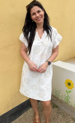 Say INA Copenhagen Kjole - Emma - Flower Embroidery